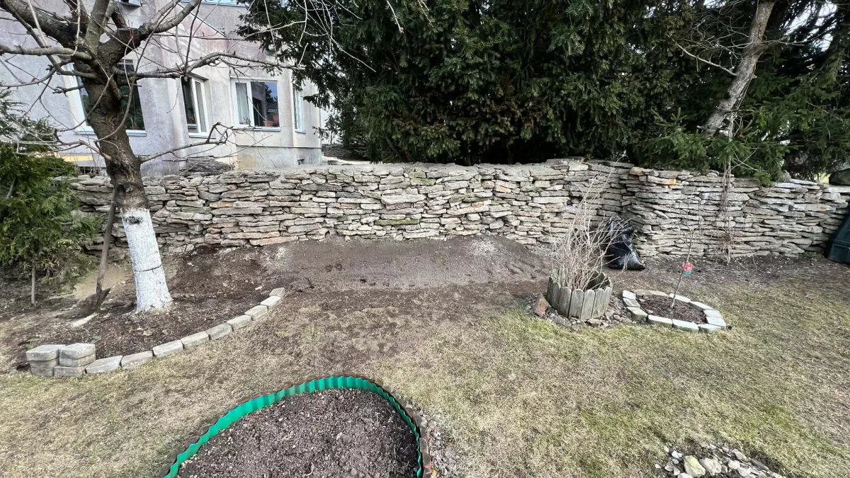 Kiviaed pärast restaureerimist Harjumaal