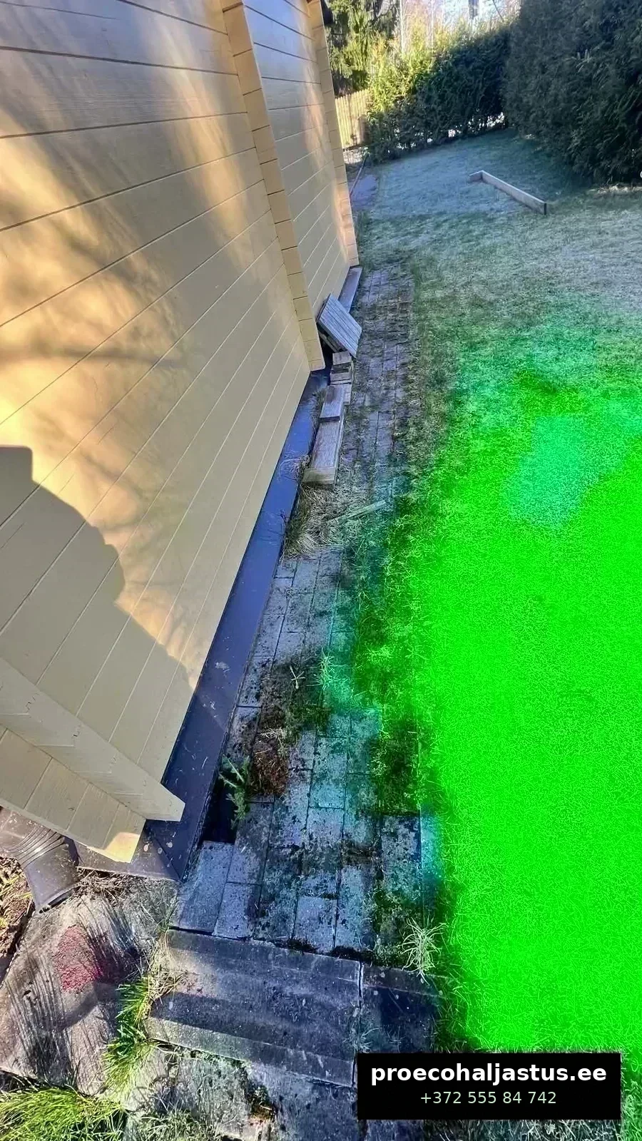 Enne &mdash; teerada rohtunud